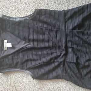 White House Black Market Elegant Black Dress